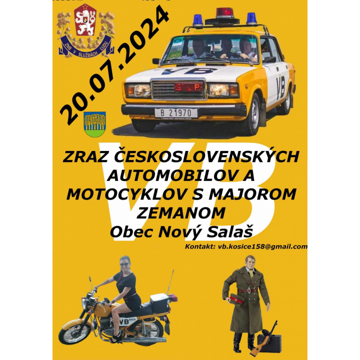 Zraz Československých  automobilov a motocyklov 20.7.2024