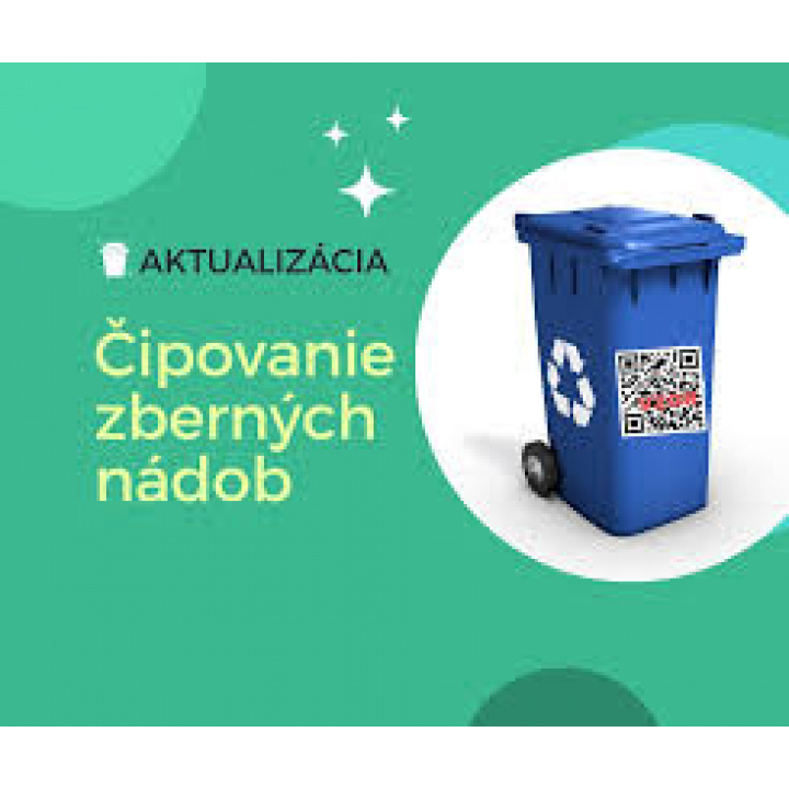 Čipovanie smetných nádob 20.9.2024