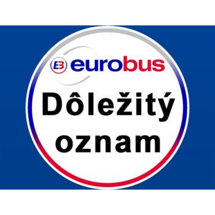eurobus - dôležitý oznam